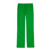 Grønne Chino Bukser Lige Pasform