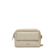 Mini Quilt Camera Taske Beige