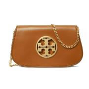 Reva Logo-Plaque Clutch Taske