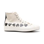 Hvide Multi Hearts Chuck 70 Sneakers