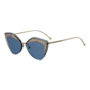 Gold/Blue Sunglasses FF 0355/S