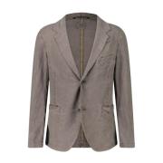 Silk Linen Blend Summer Jacket