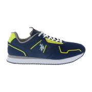 Blå Slip-On Sporty Sneakers