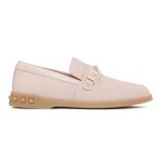 Rosa Ruskind Loafers med Rockstud Detaljer