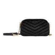 Fløjl Crossbody Taske Elegance Stil