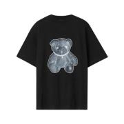 Teddy Bear Glow T-shirt Sort