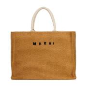 Stor Raffia Tote Taske