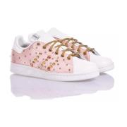 Håndlavet Hvide Guld Pink Sneakers