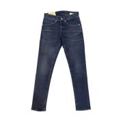 Mørkeblå Stretch Denim Jeans