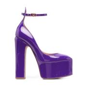 Elektrisk Violet Platform Pumps