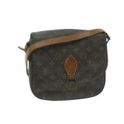 Pre-owned Canvas louis-vuitton-tasker