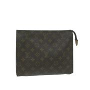 Pre-owned Canvas louis-vuitton-tasker