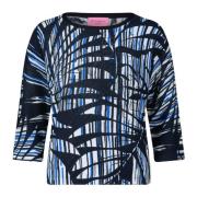 Tropisk Print Sweater