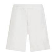 Hvide bomuld Bermuda shorts