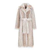 Lang Faux Fur Coat