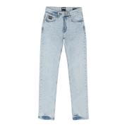 Logo Multipocket Mid Waist Jeans