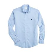 Milano Slim-fit Non-iron Sport Skjorte, Oxford Stretch, Button-Down Kr...