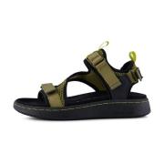 Mesh Cross Strap Sandal