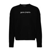 Logo Rund Hals Langærmet Sweater