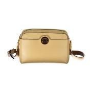 Justerbar Læder Crossbody Taske