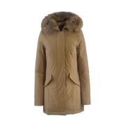 Beige Teknisk Parka - Hold dig varm og stilfuld