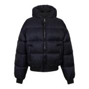 PB Labyrinth jacquard nylon puffer jakke