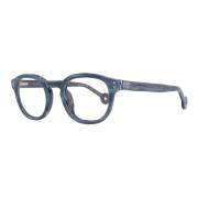 Blå Plastoptiske Briller med Fjederhængsel