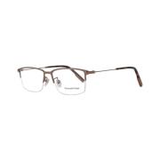 Bronze Halvramme Optiske Briller