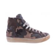 Militær Camouflage Høje Sneakers