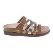 Komfort Sandal - Brun Mix