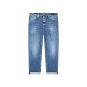 Løstsiddende Denim Jeans Medium Vask