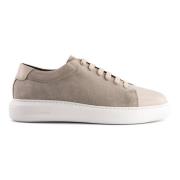 Håndlavet Sand Ruskind Sneakers