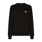 Sort Logo Plaque Crew Neck Sweater