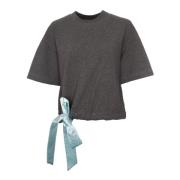 Satin Tie T-Shirt