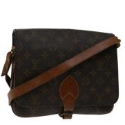 Pre-owned Canvas louis-vuitton-tasker