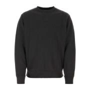 Stilfuld Sort Bomulds Sweatshirt