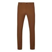 Slim Fit Chino Bukser Brun