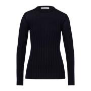 Merino Rib Pullover til Overgangssæsonen