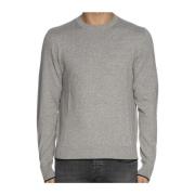 Langærmet sweater sort