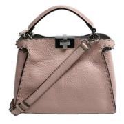 Pre-owned Stof fendi-tasker