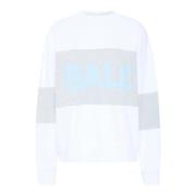 Logo Crew Neck Sweatshirt Hvid