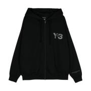 Forvrænget Logo Zip Hoodie