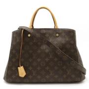 Pre-owned Canvas louis-vuitton-tasker