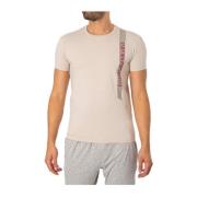 Slim Fit Logo T-Shirt - Les Beiges