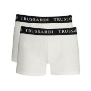 Hvid Bomuld Boxershorts Pakke