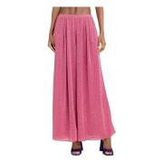 Raspberry Wide Leg Pants