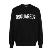 Sort Logo Print Crew Neck Sweater