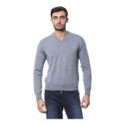 Grå Merinouldssweater