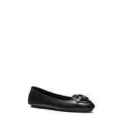 Lillie Moc - Sort læderloafers