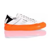 Håndlavet Hvide Fluorescerende Sneakers